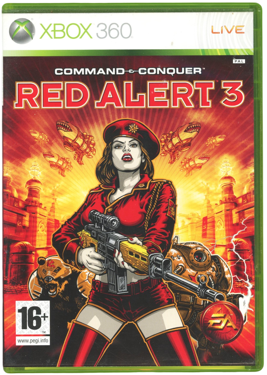 Bilde av coveret til Command & Conquer - Red Alert 3 – Xbox 360 spill