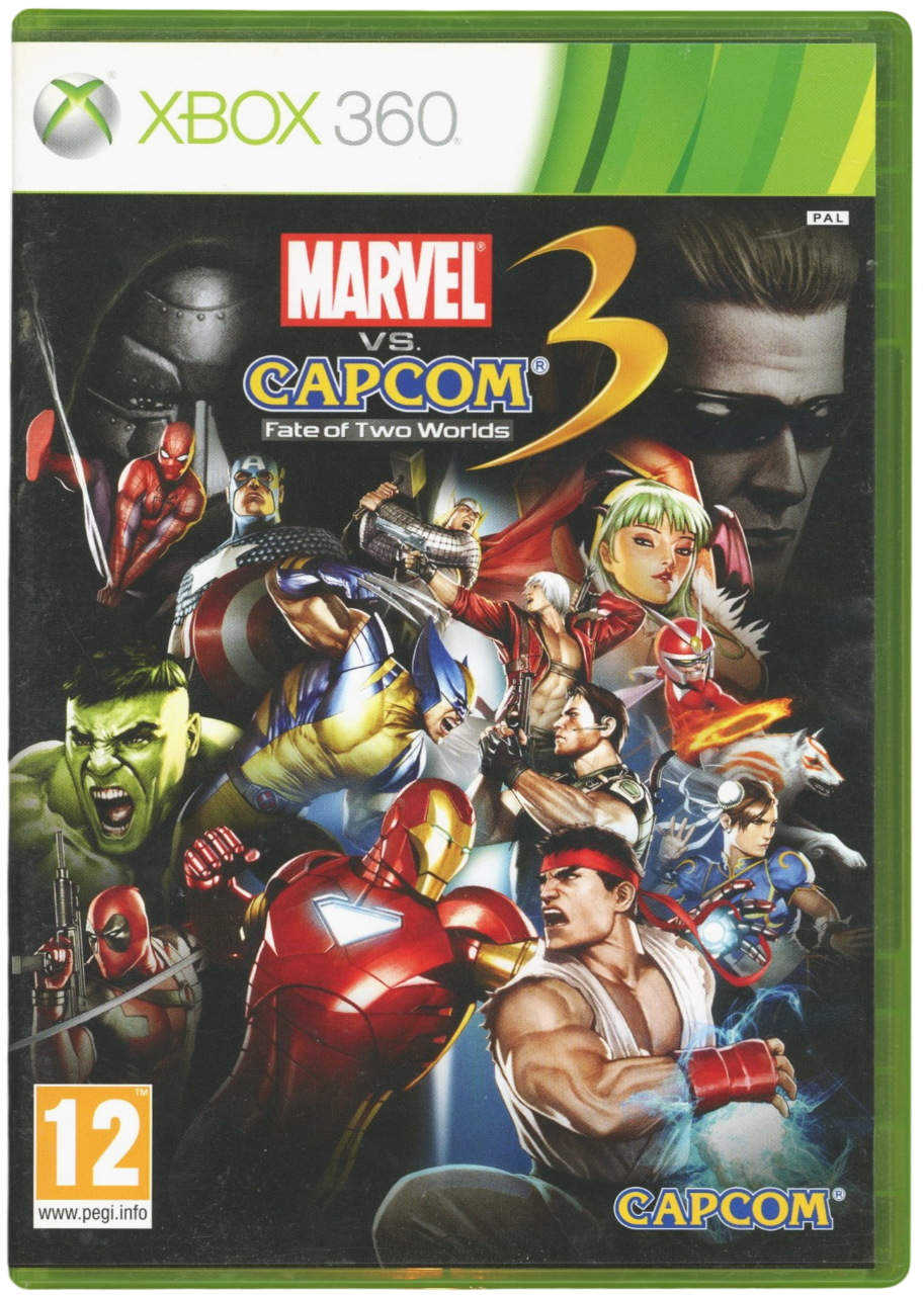 Marvel vs. Capcom 3 - Fate of Two Worlds – Xbox 360 spill