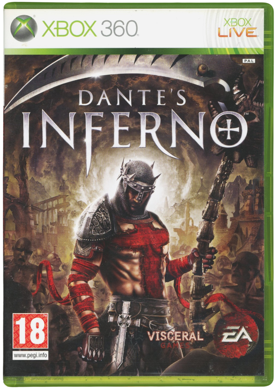 Bilde av coveret til Dante's Inferno – Xbox 360 spill