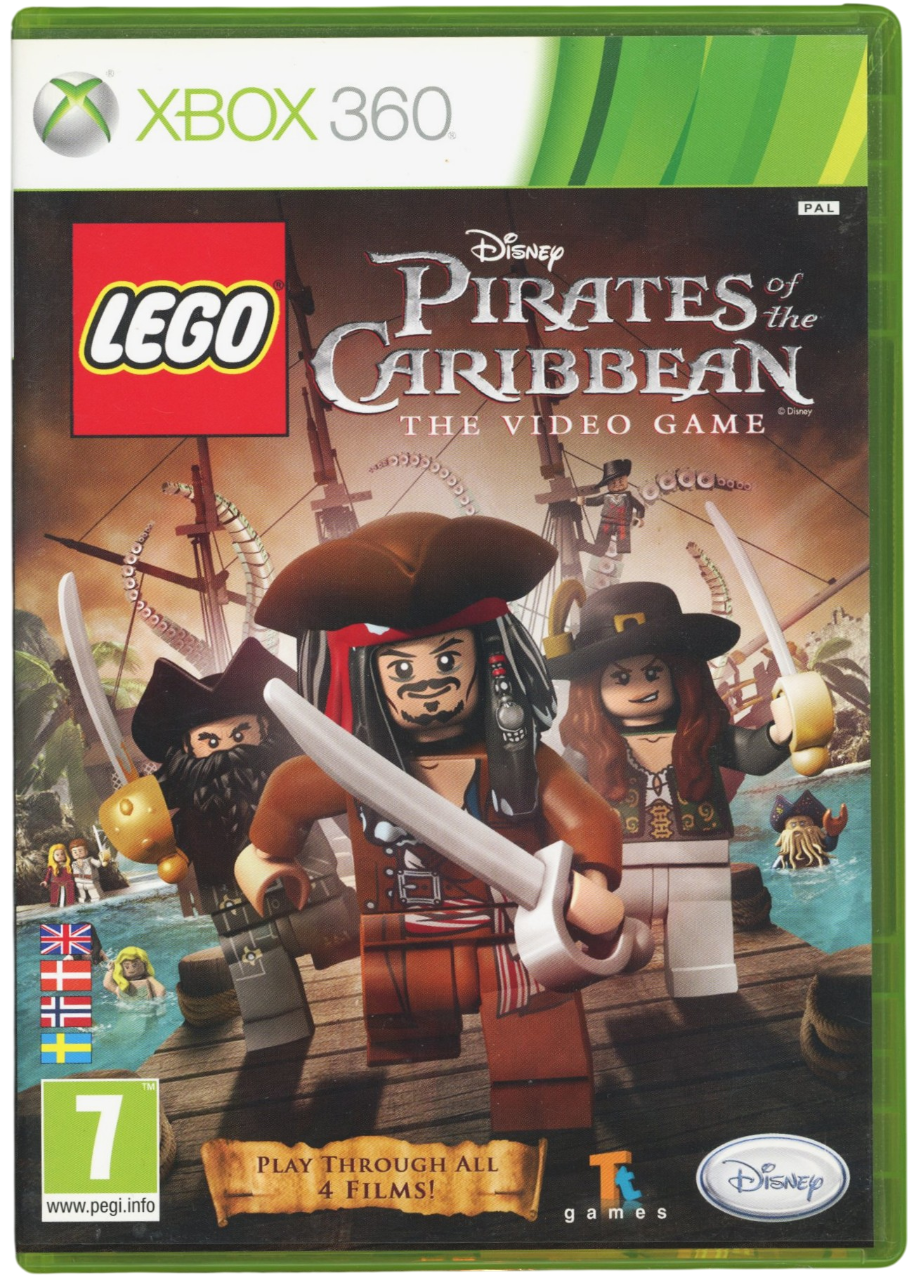 Bilde av coveret til Lego Pirates of the Caribbean – Xbox 360 spill