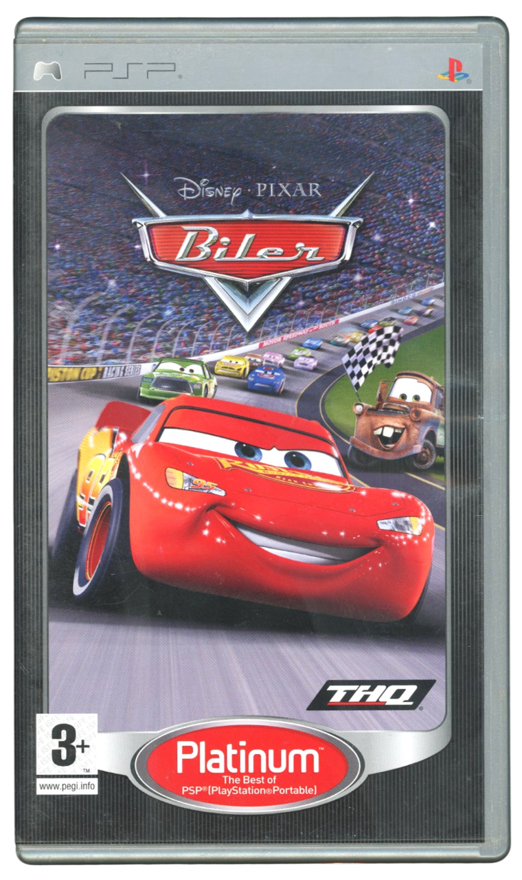 Disney Pixar Biler (platinum) - Playstation portable spill (PSP)
