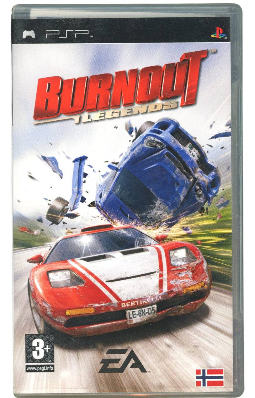 Burnout Legends - Playstation portable spill (PSP)