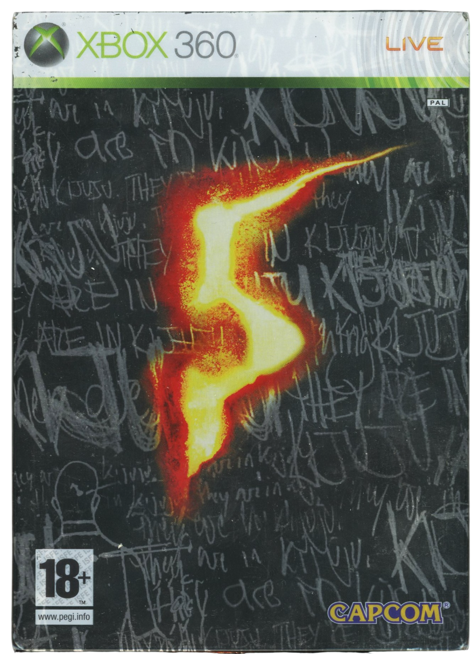 Resident Evil 5 (Steelbook Edition) – Xbox 360 spill