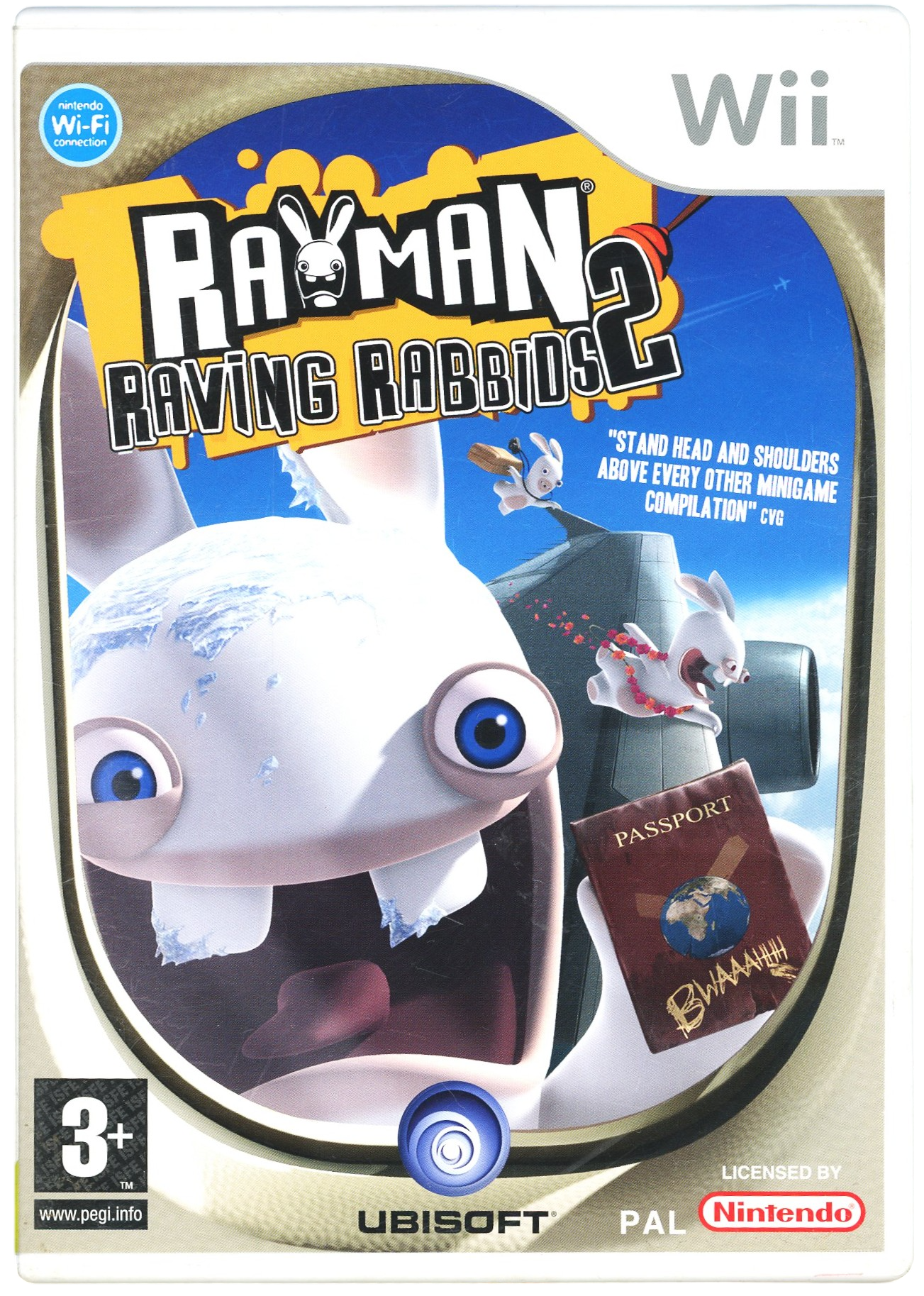 Rayman Raving Rabbids 2 - Nintendo Wii spill