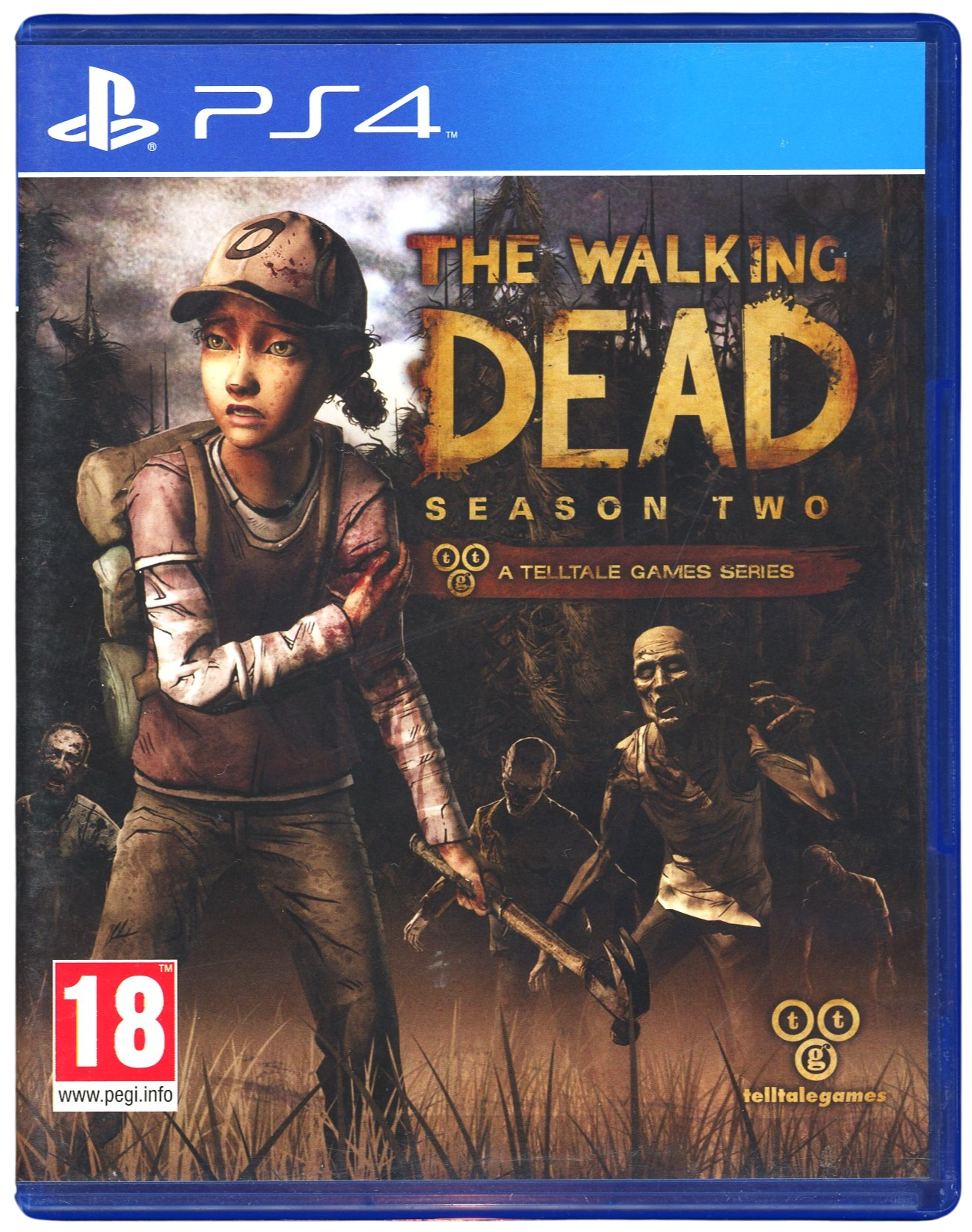 The Walking Dead - Season 2 - Playstation 4 spill (ps4)