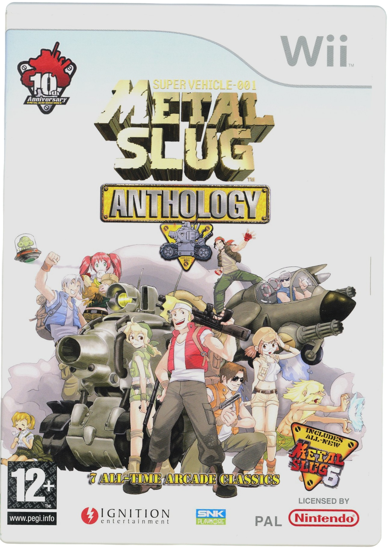 Metal Slug Anthology - Nintendo Wii spill