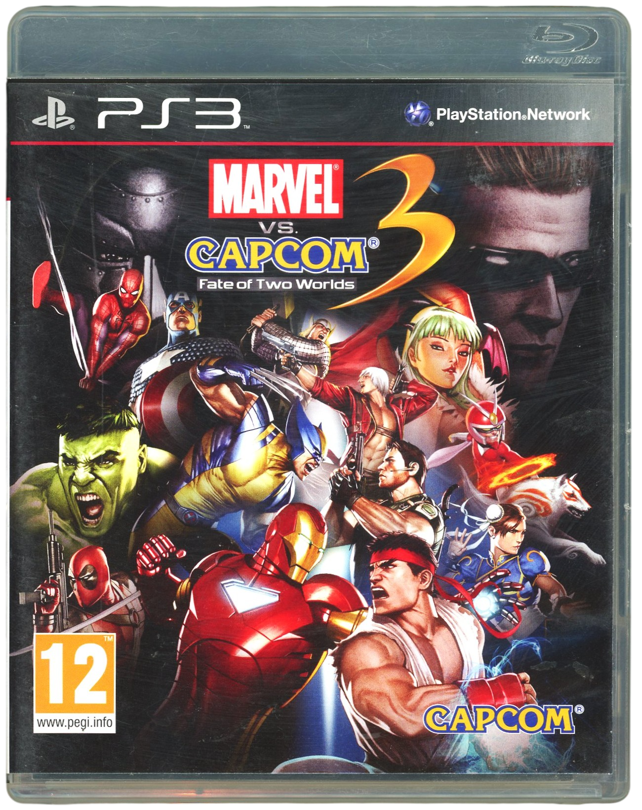 Marvel vs. Capcom 3 - Fate of Two Worlds - Playstation 3 spill (ps3)