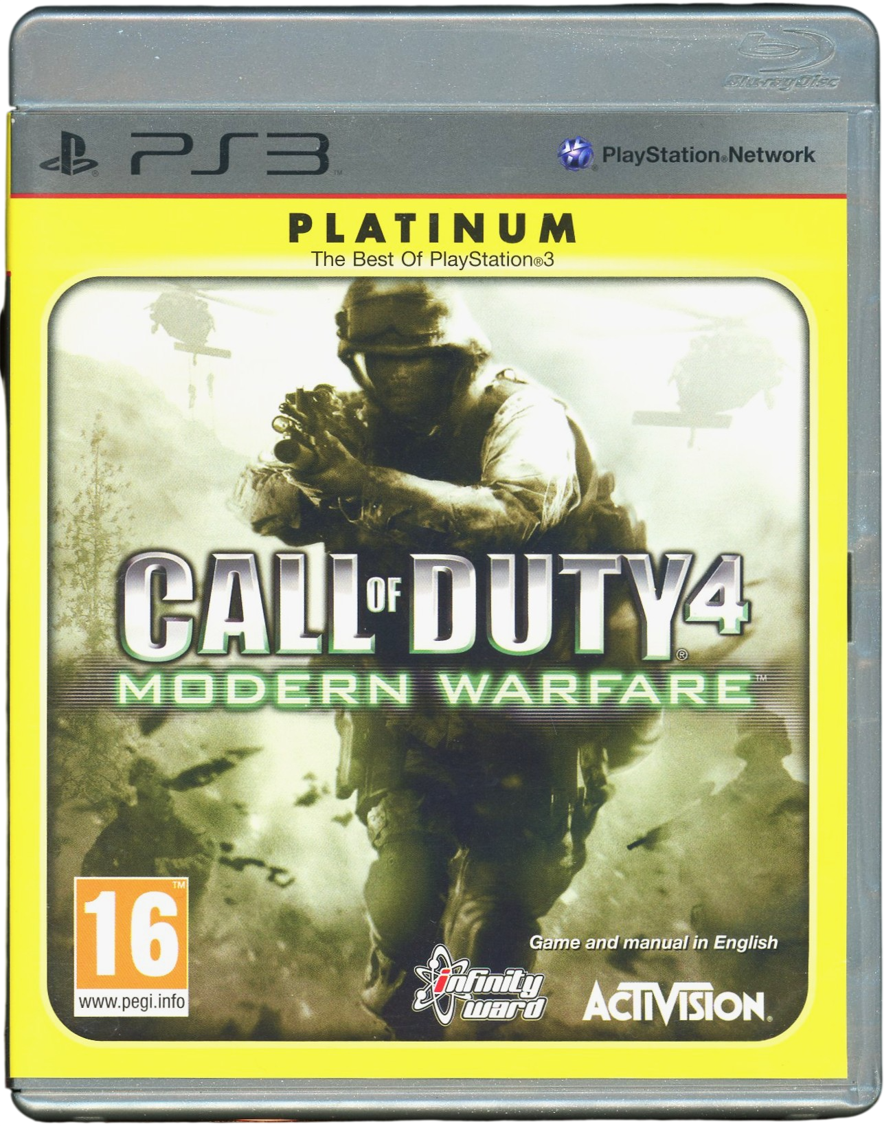 Call of Duty 4 - Modern Warfare - Playstation 3 spill (ps3) (Platinum)