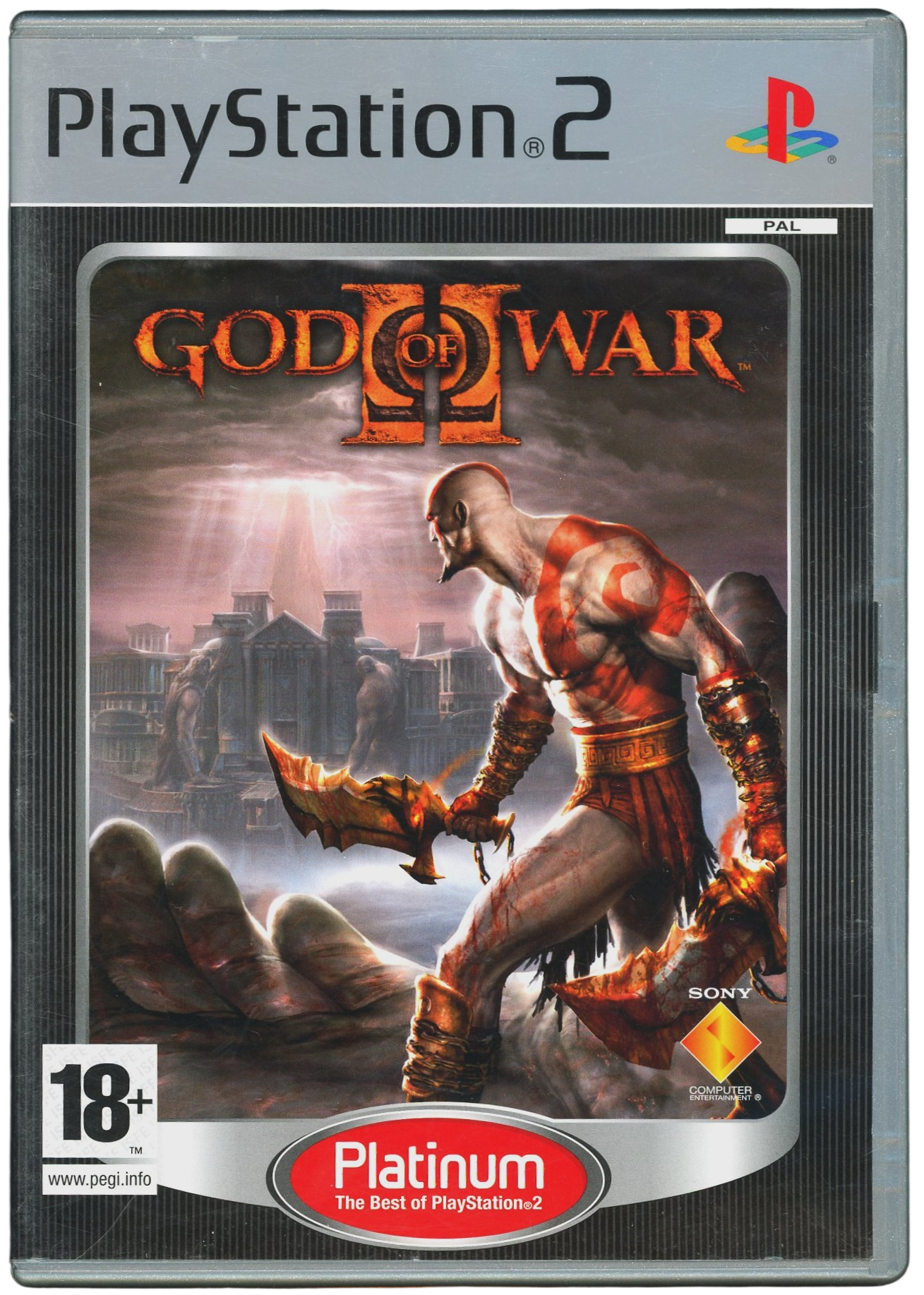 God of War II - Playstation 2 spill (PS2) (Platinum)