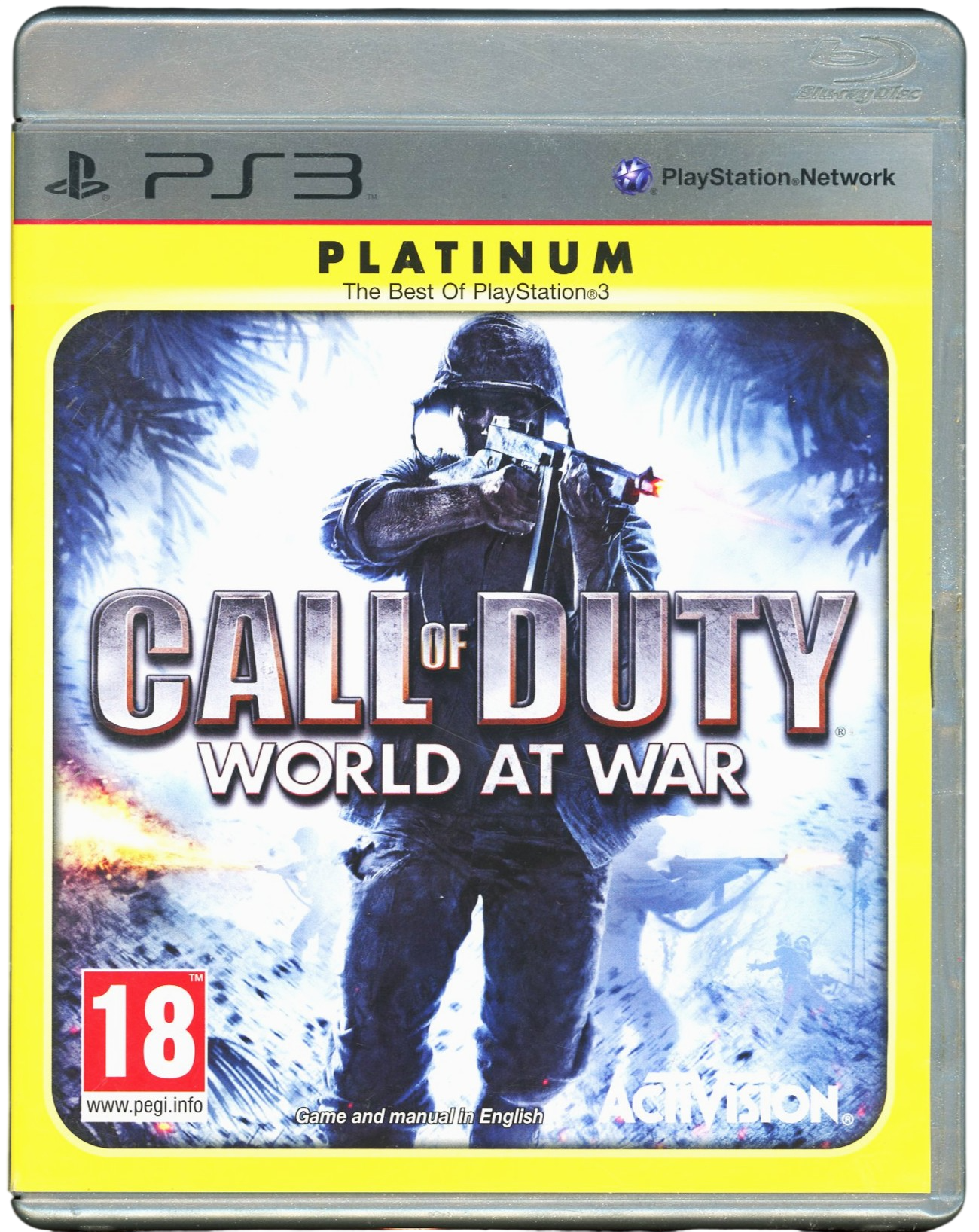 Call of Duty - World at War - Playstation 3 spill (ps3) (Platinum)