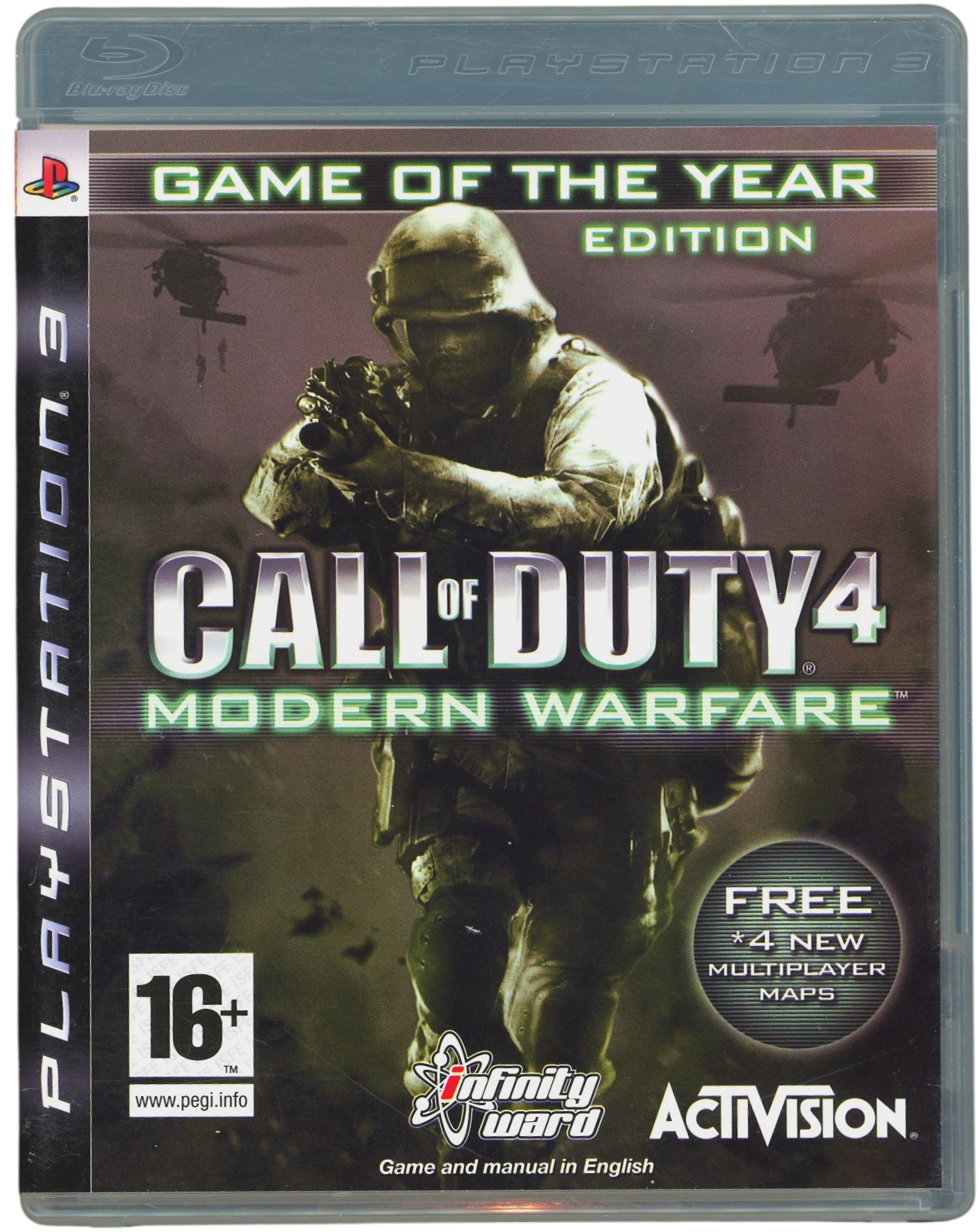 Call of Duty 4 - Modern Warfare - Playstation 3 spill (ps3) (GOTY Edition)