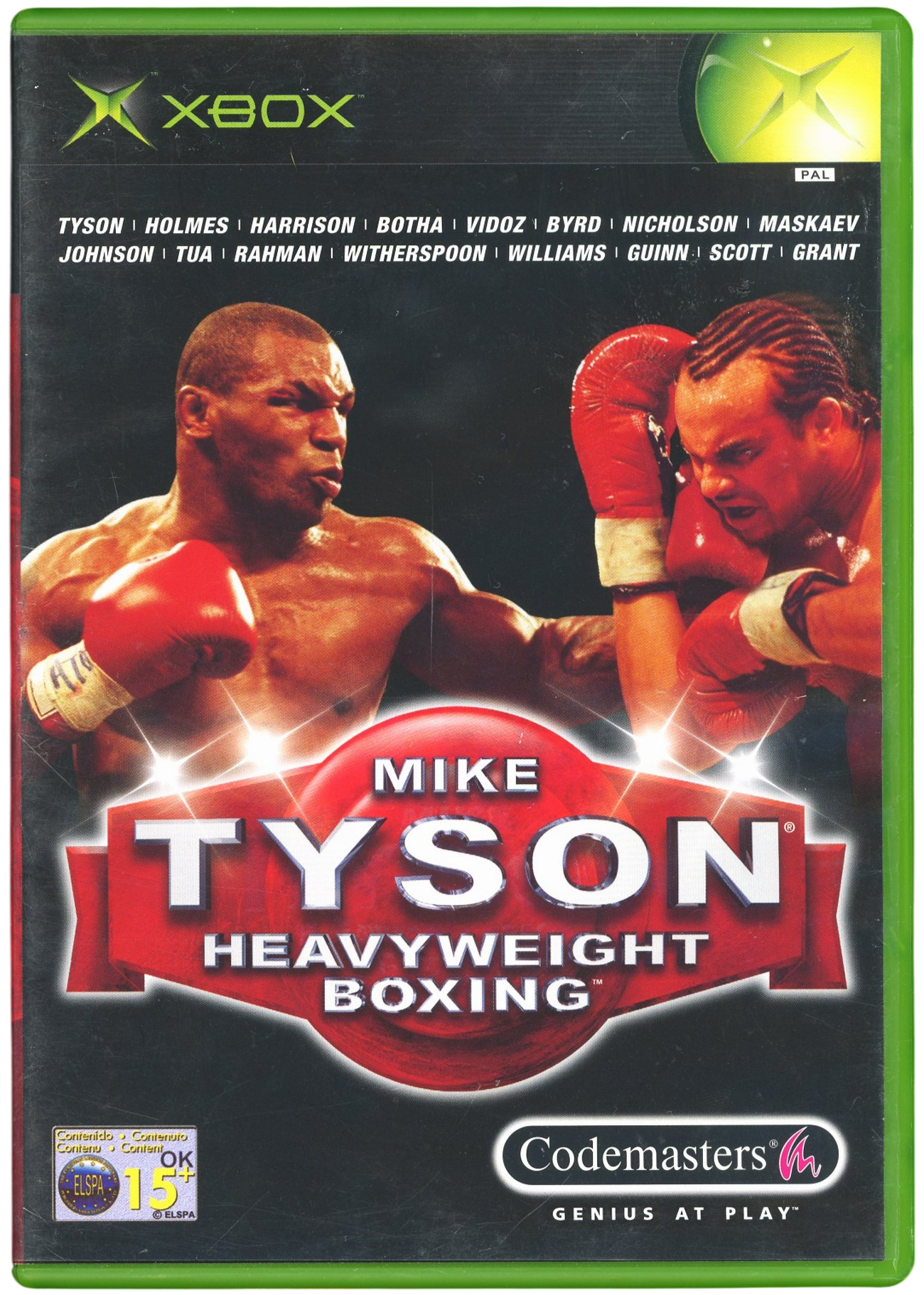 Mike Tyson Heavyweight Boxing - Xbox original spill