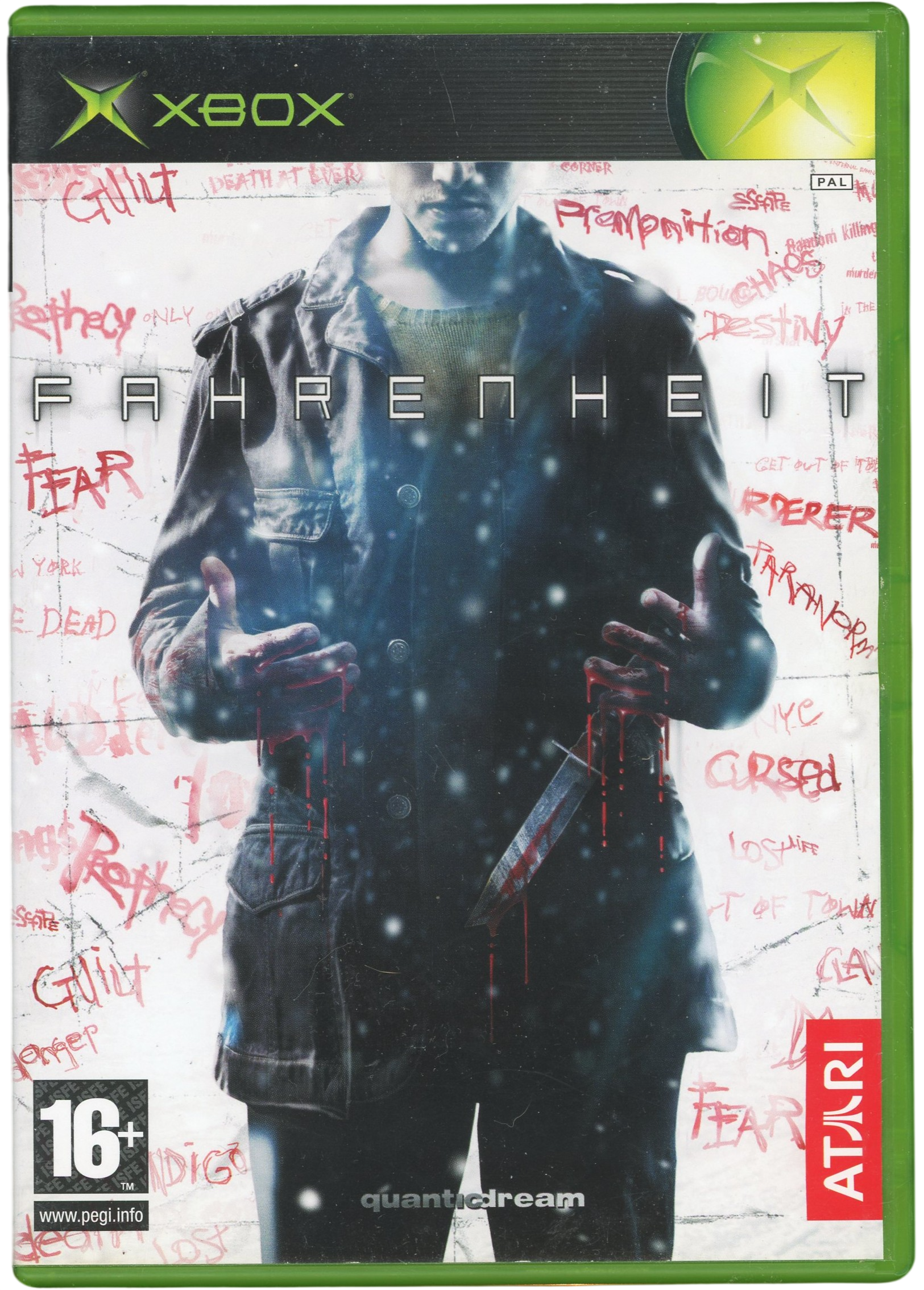 Fahrenheit / Indigo Prophecy - Xbox original spill