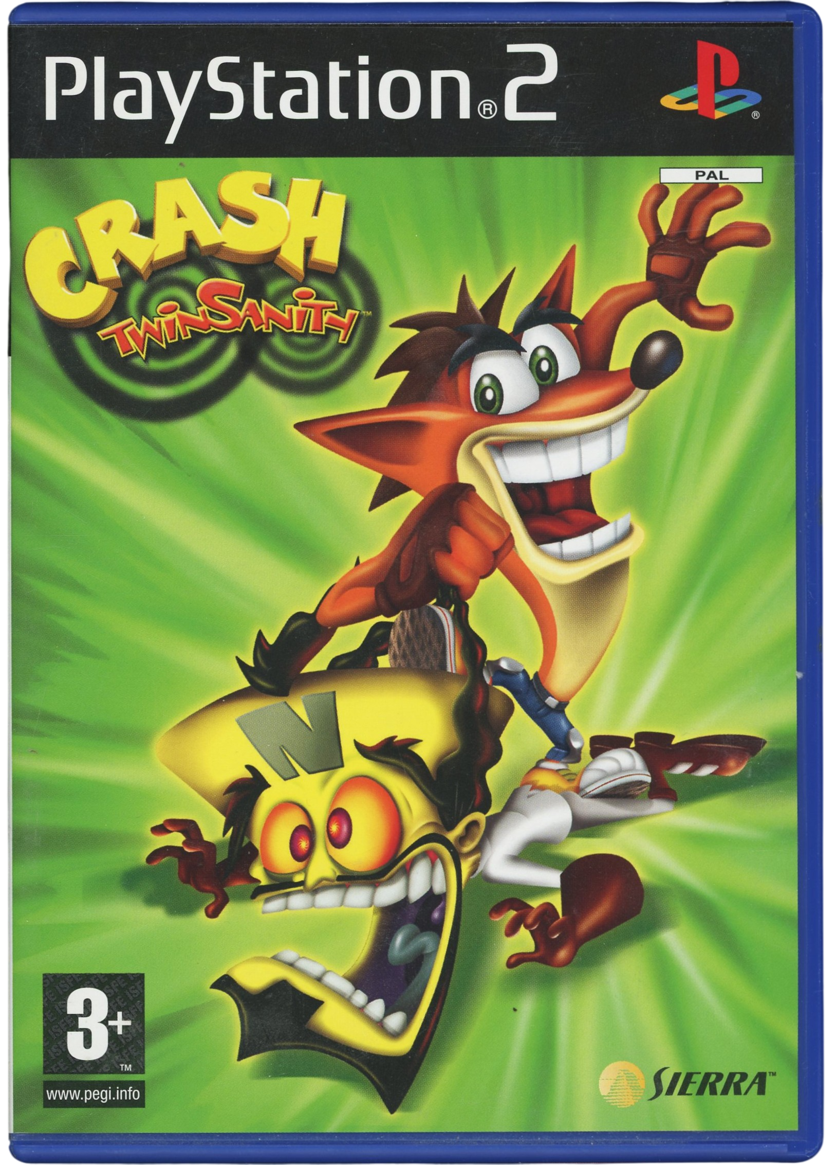 Crash Twinsanity - Playstation 2 spill (PS2)