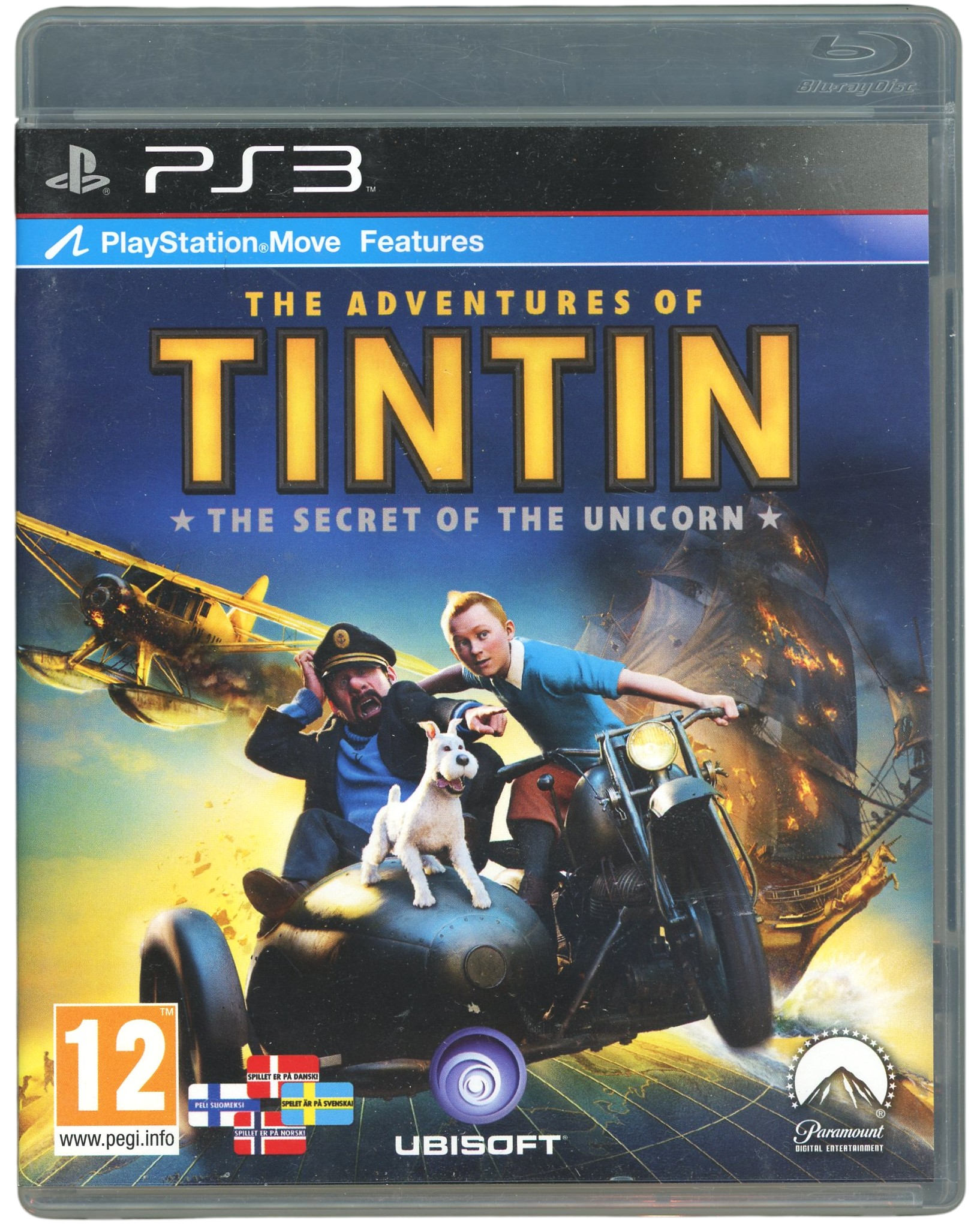 The Adventures of Tintin - The Secret of the Unicorn - Playstation 3 spill (ps3)