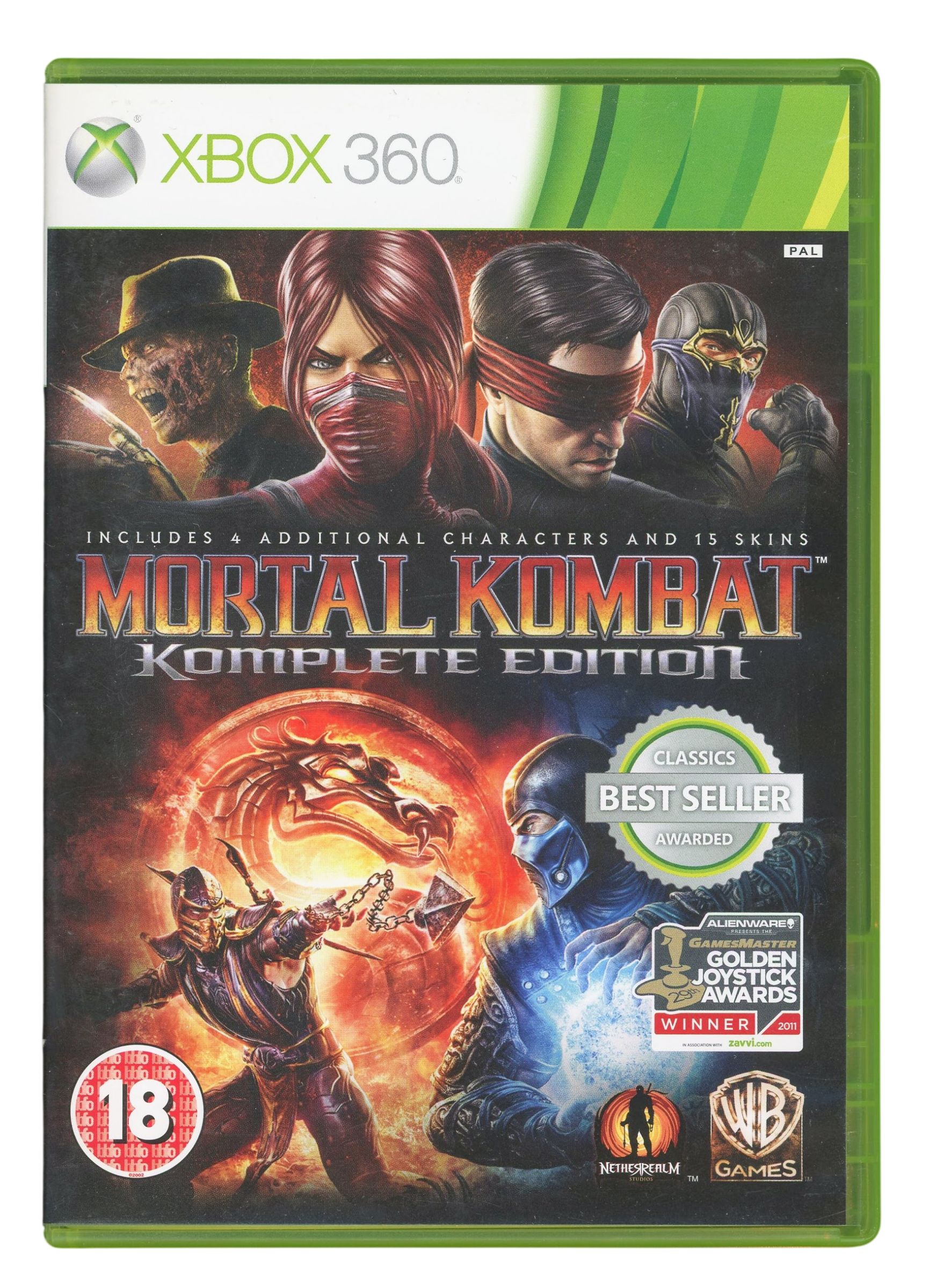 Mortal kombat (komplete edition) – Xbox 360 spill