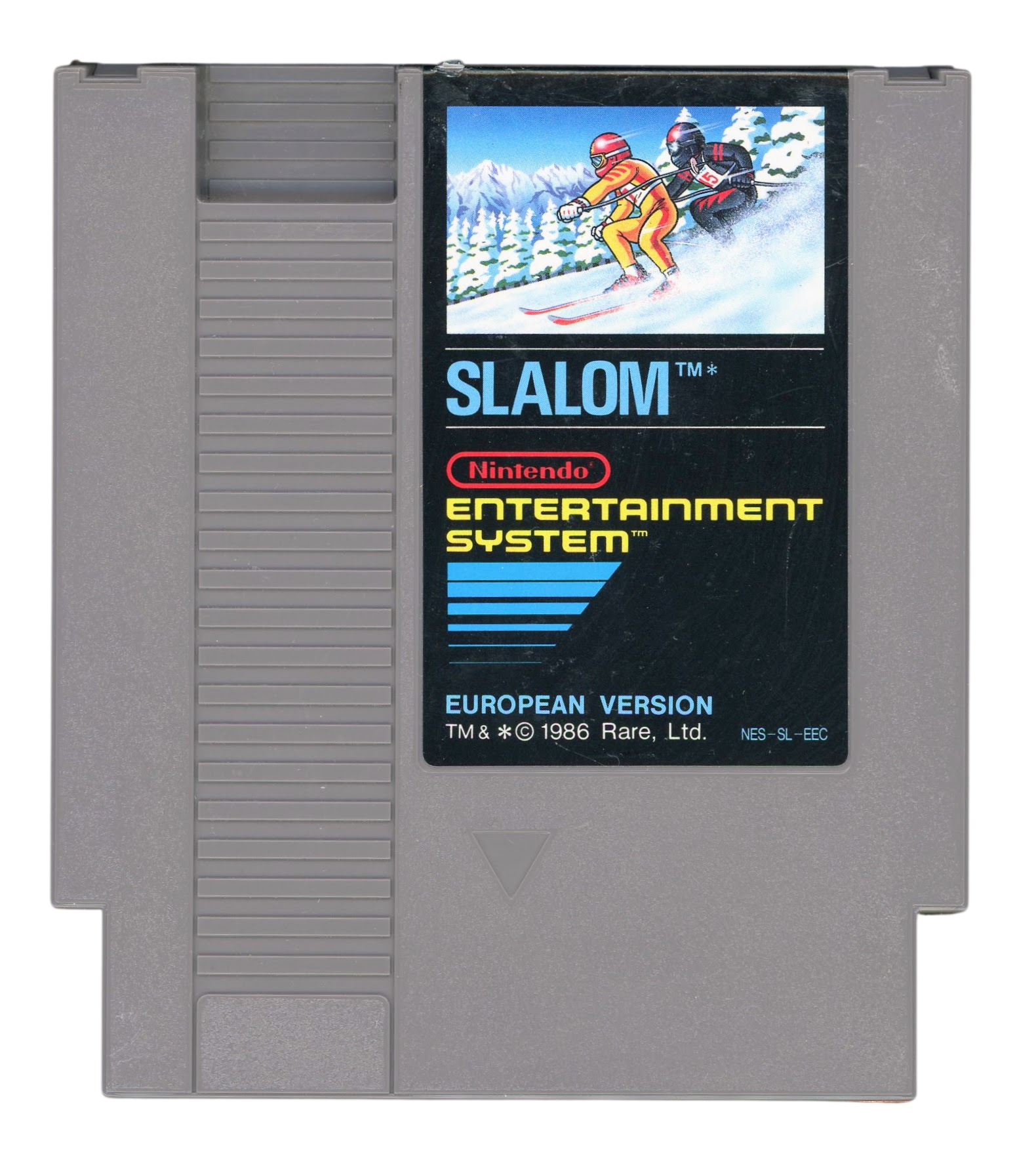 Slalom (EEC) - Nintendo entertainment system spill (NES)