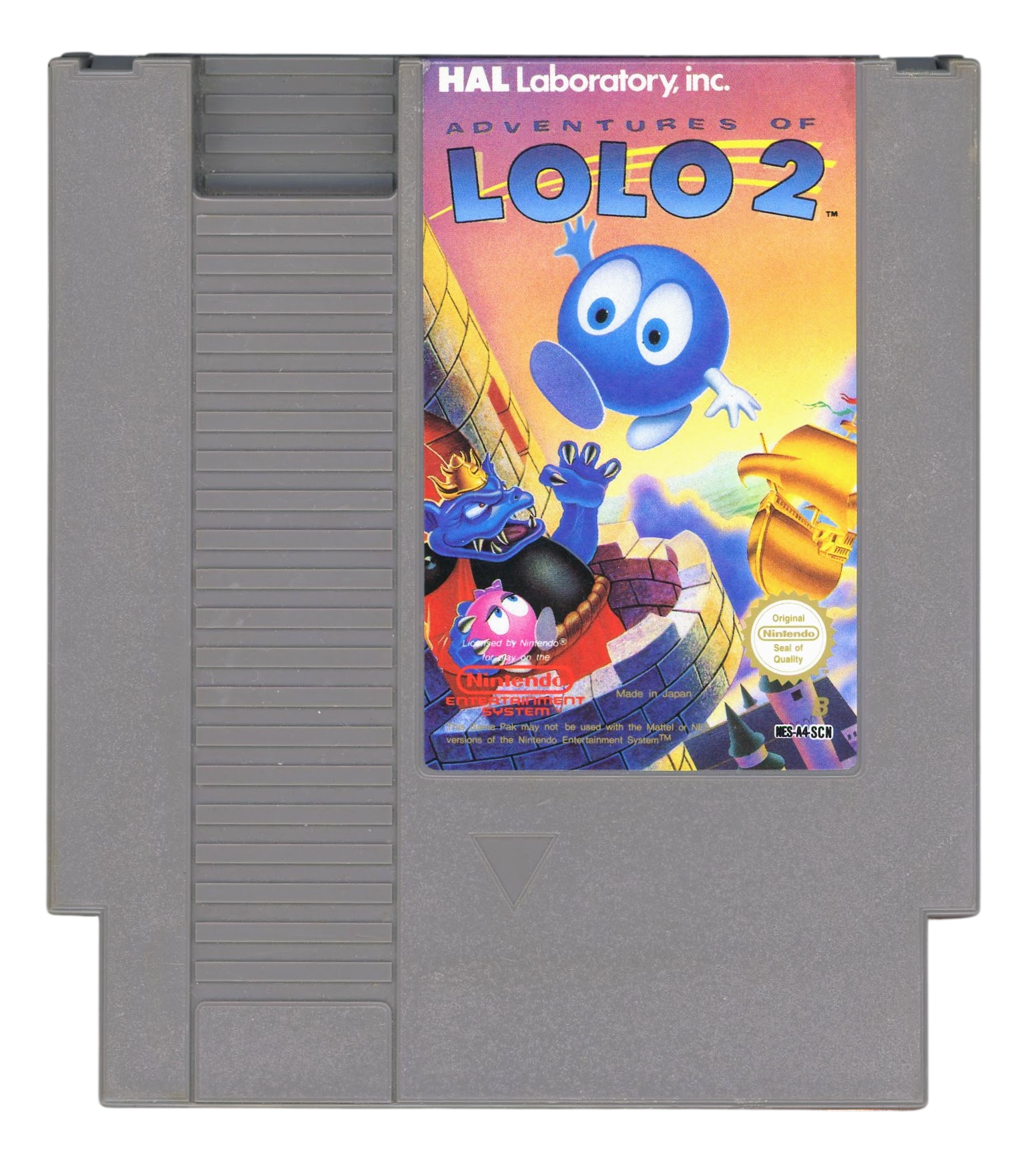 Adventures of LOLO 2 (PAL B / SCN) - NES spill