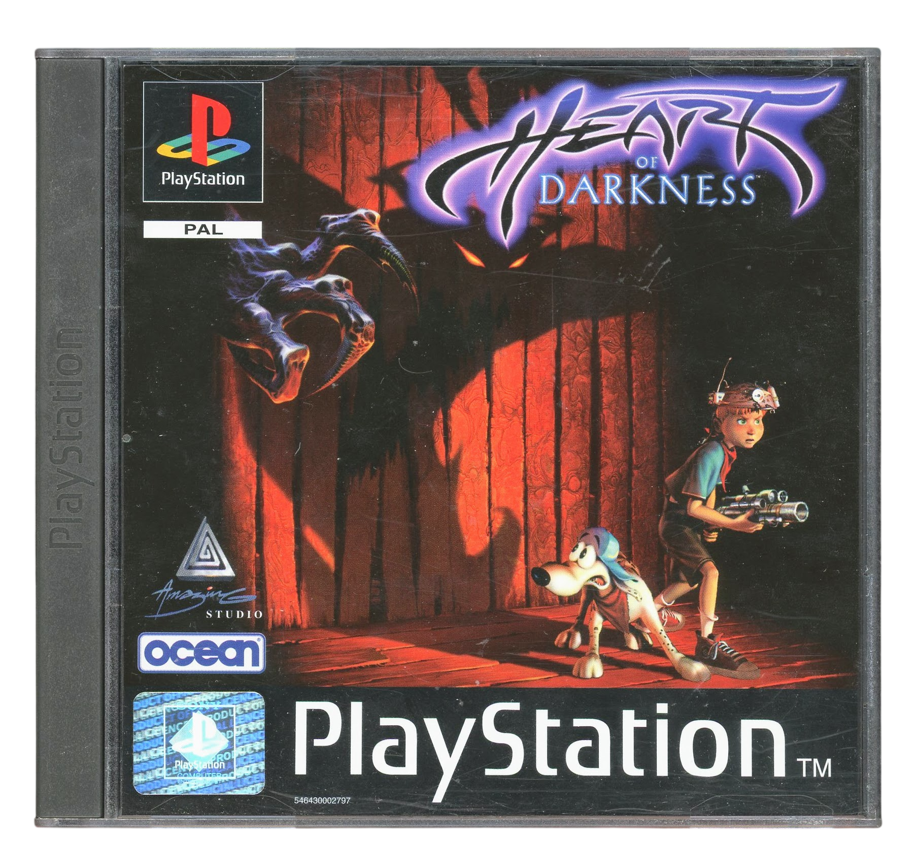 Heart of darkness - Playstation 1 spill (PS1)