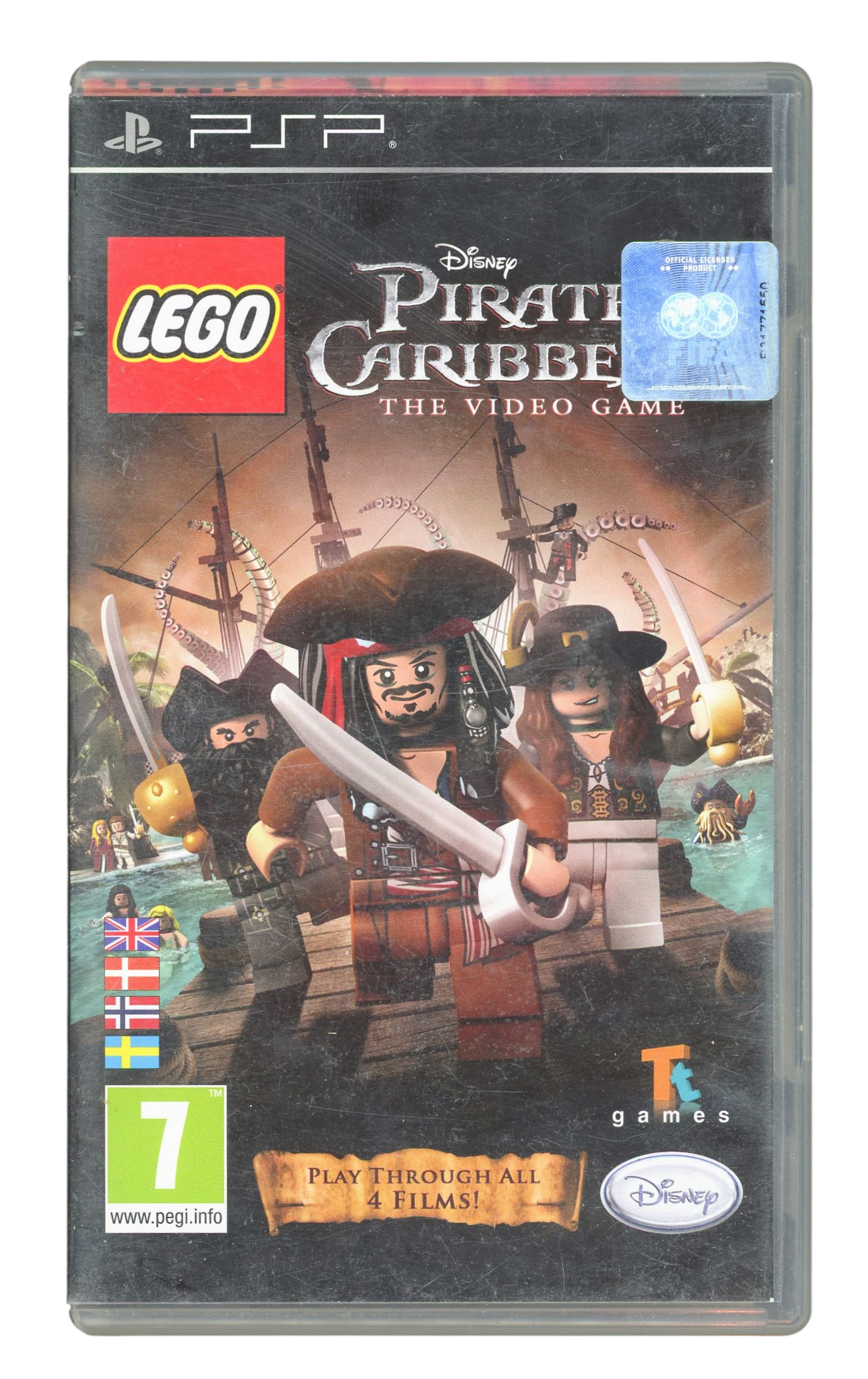 Lego pirates of the caribbean - The video game - Playstation portable spill (PSP)