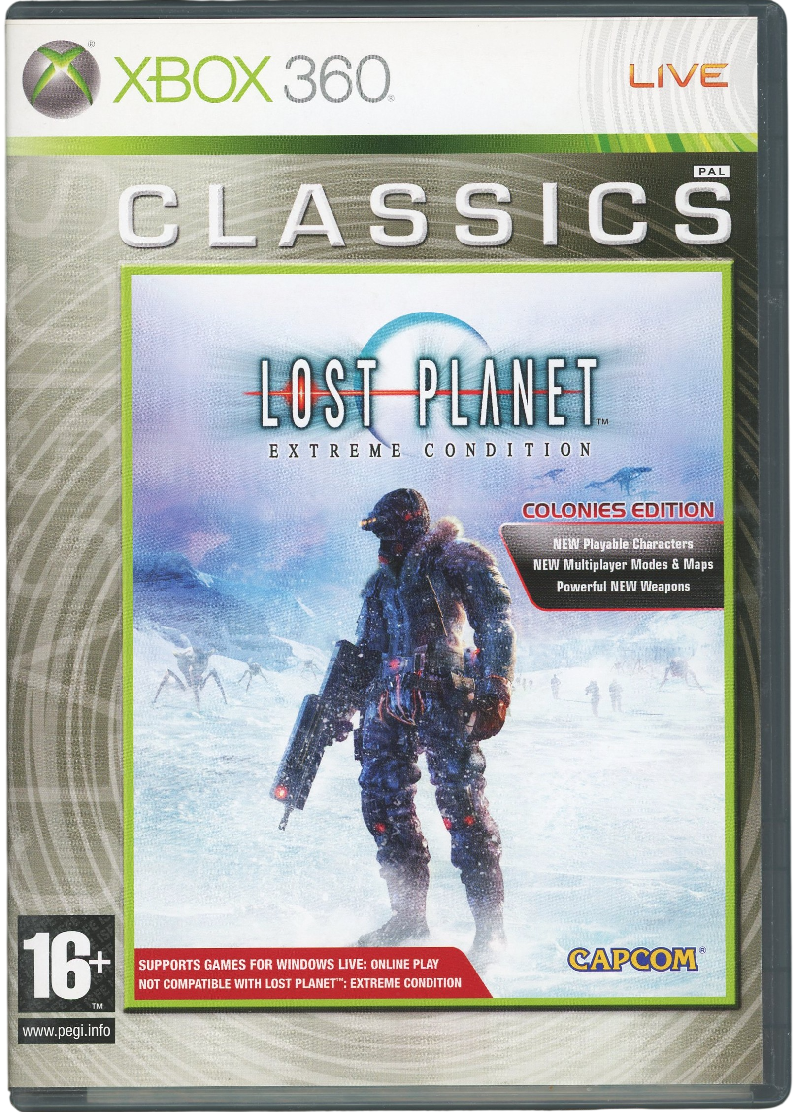 Lost Planet - Extreme Condition – Xbox 360 spill (Classics)