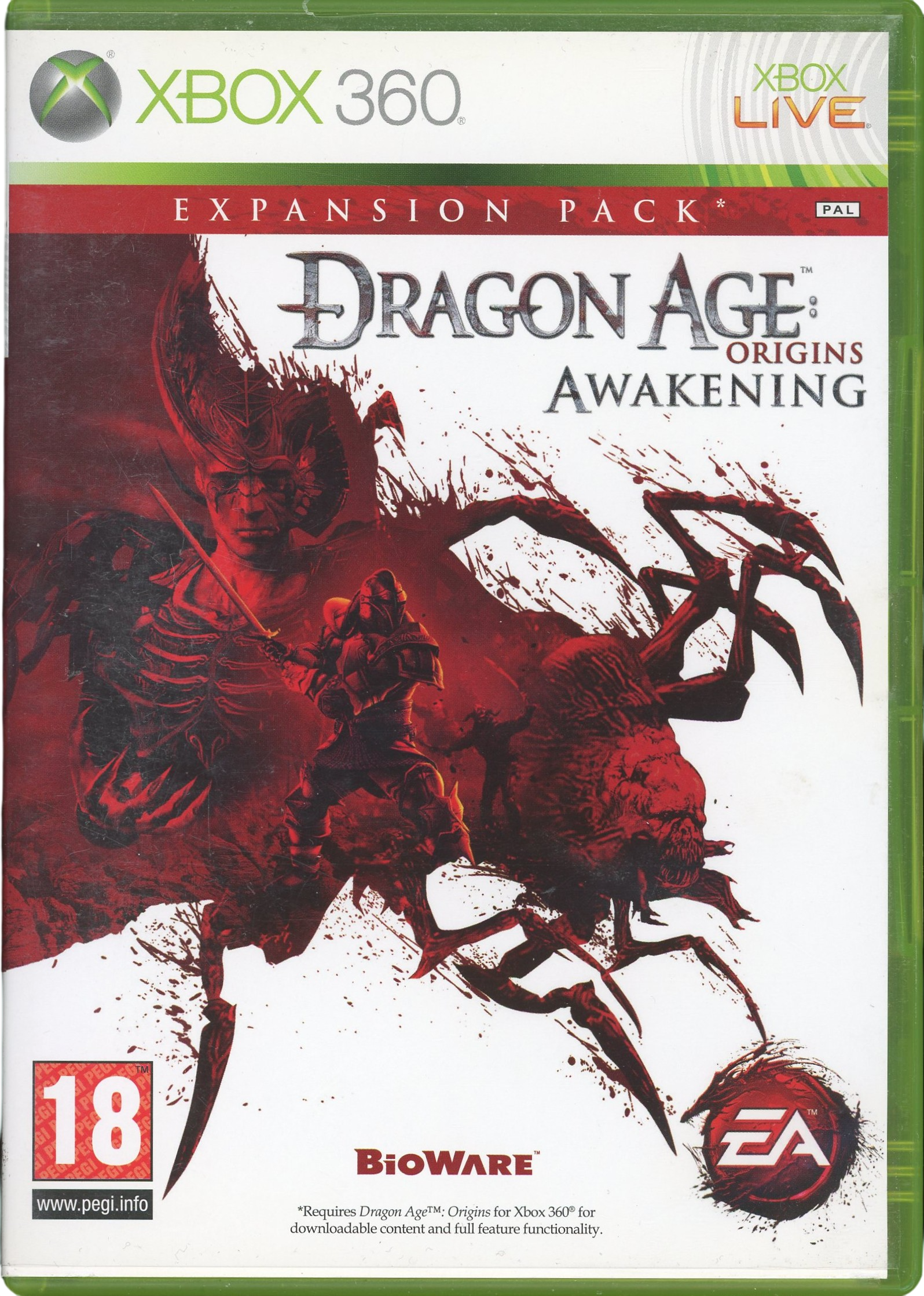 Dragon Age Origins – Awakening (Expansion Pack) – Xbox 360 spill
