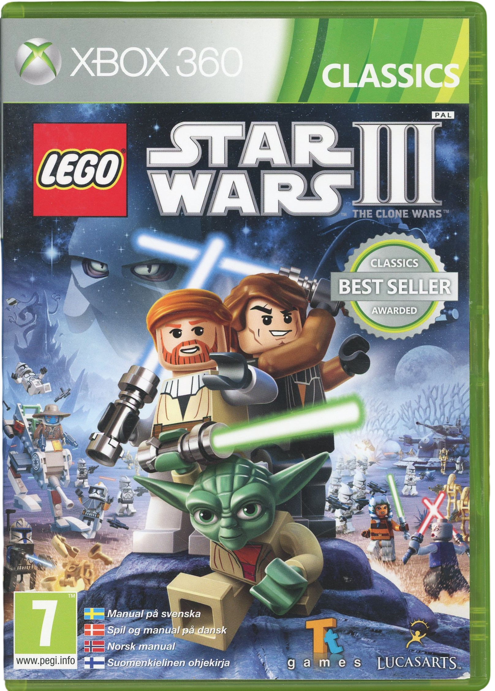 LEGO Star Wars III - The Clone Wars – Xbox 360 spill (Classics)