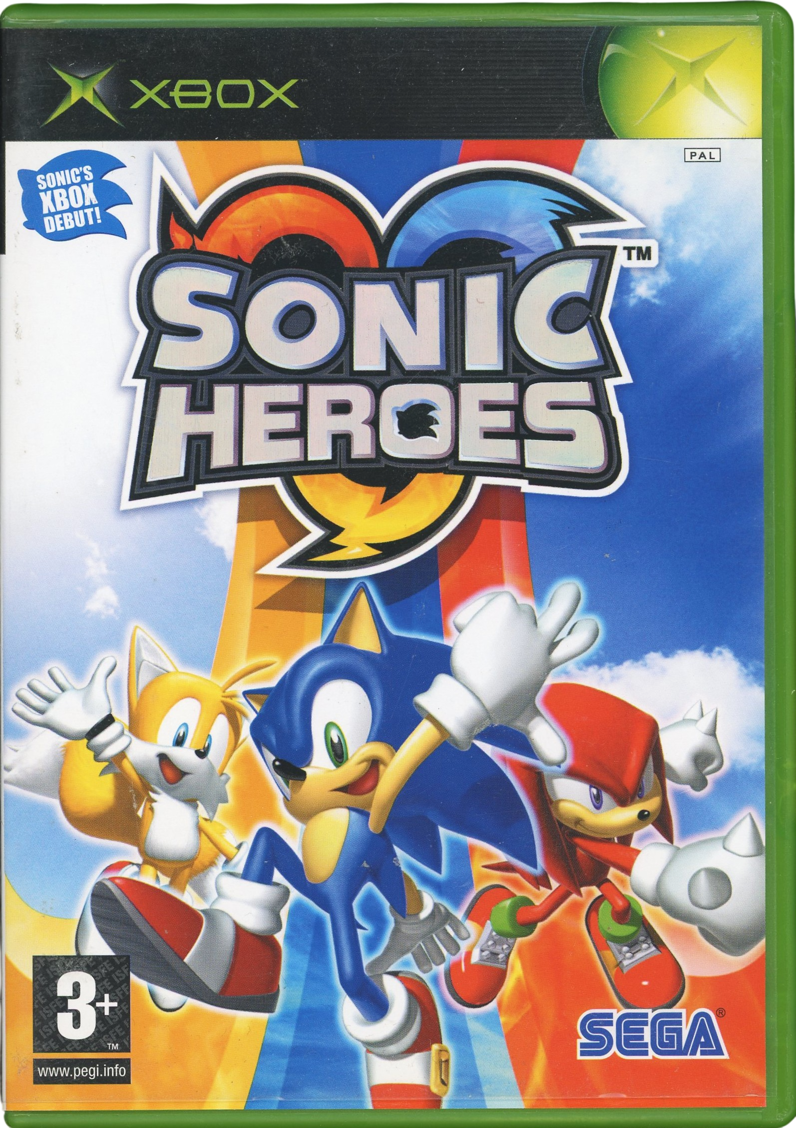Sonic Heroes - Xbox original spill