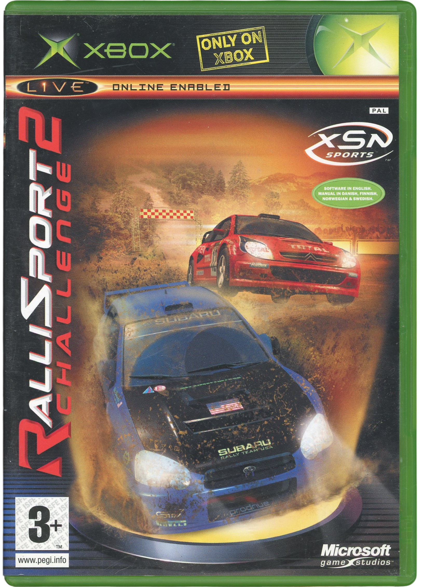 Rallisport Challenge 2 - Xbox original spill