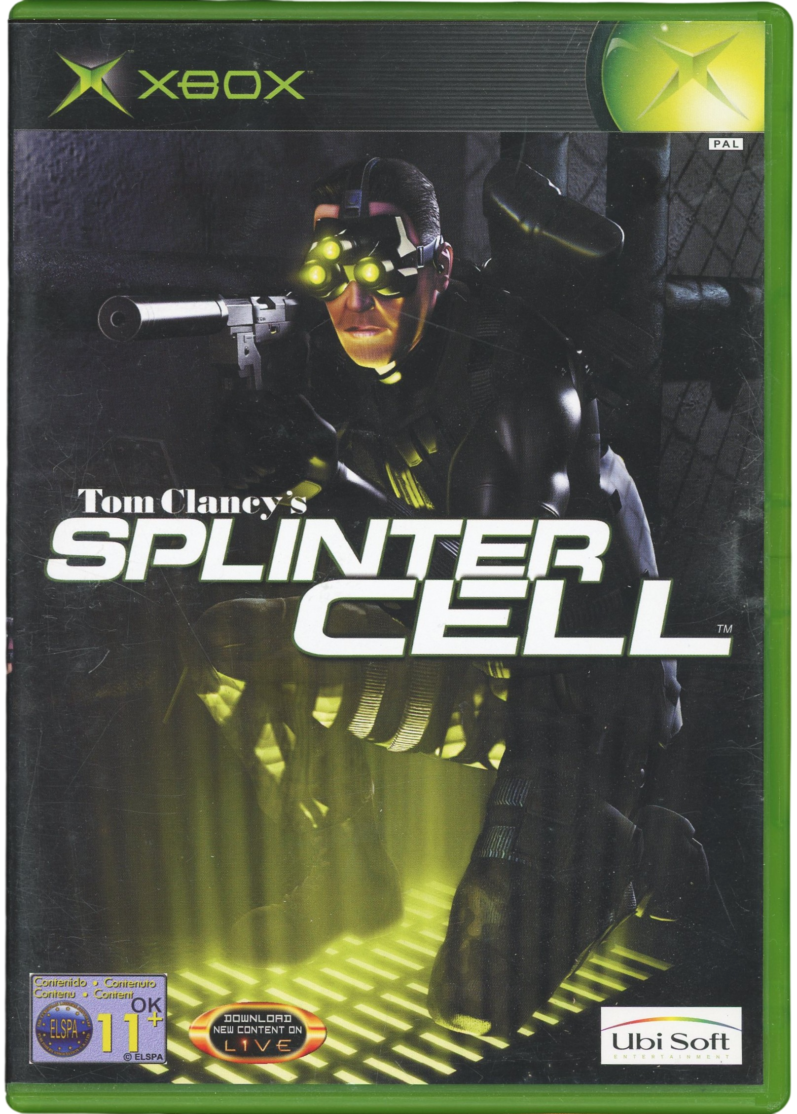 Tom Clancy's Splinter Cell - Xbox original spill