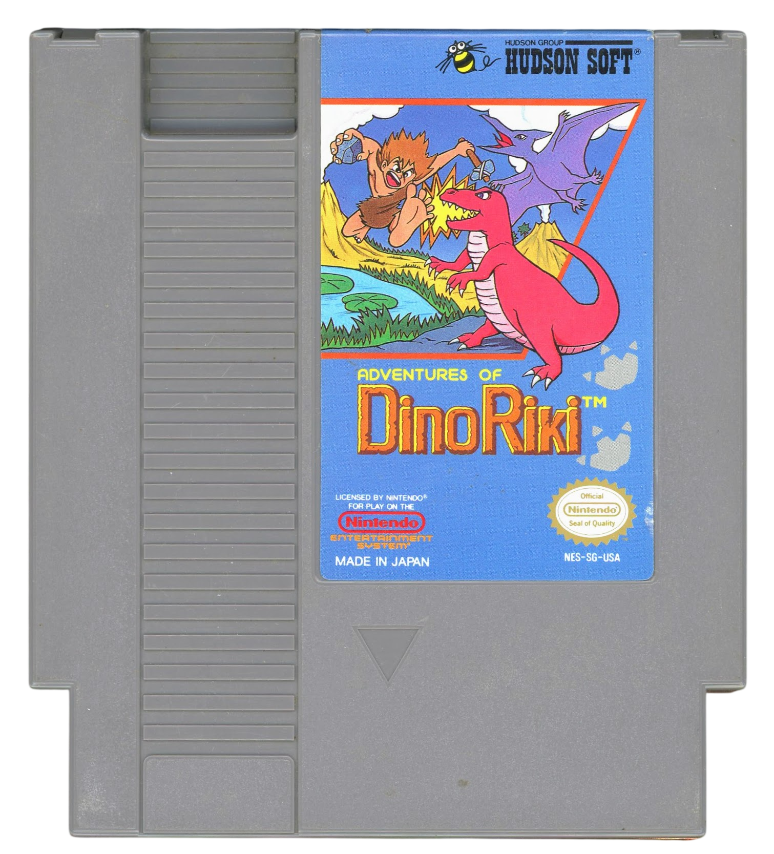 Adventures of Dino Riki (USA) - Nintendo entertainment system / NES spill