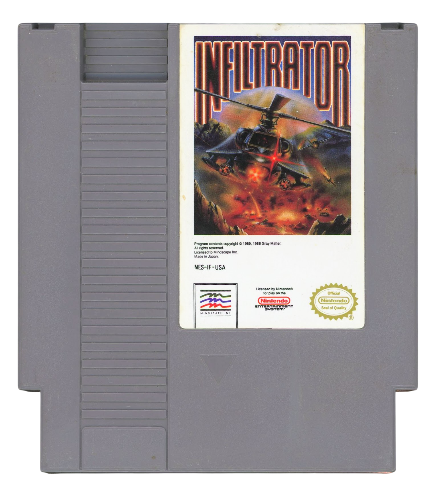 Infiltrator (USA) - Nintendo entertainment system / NES spill