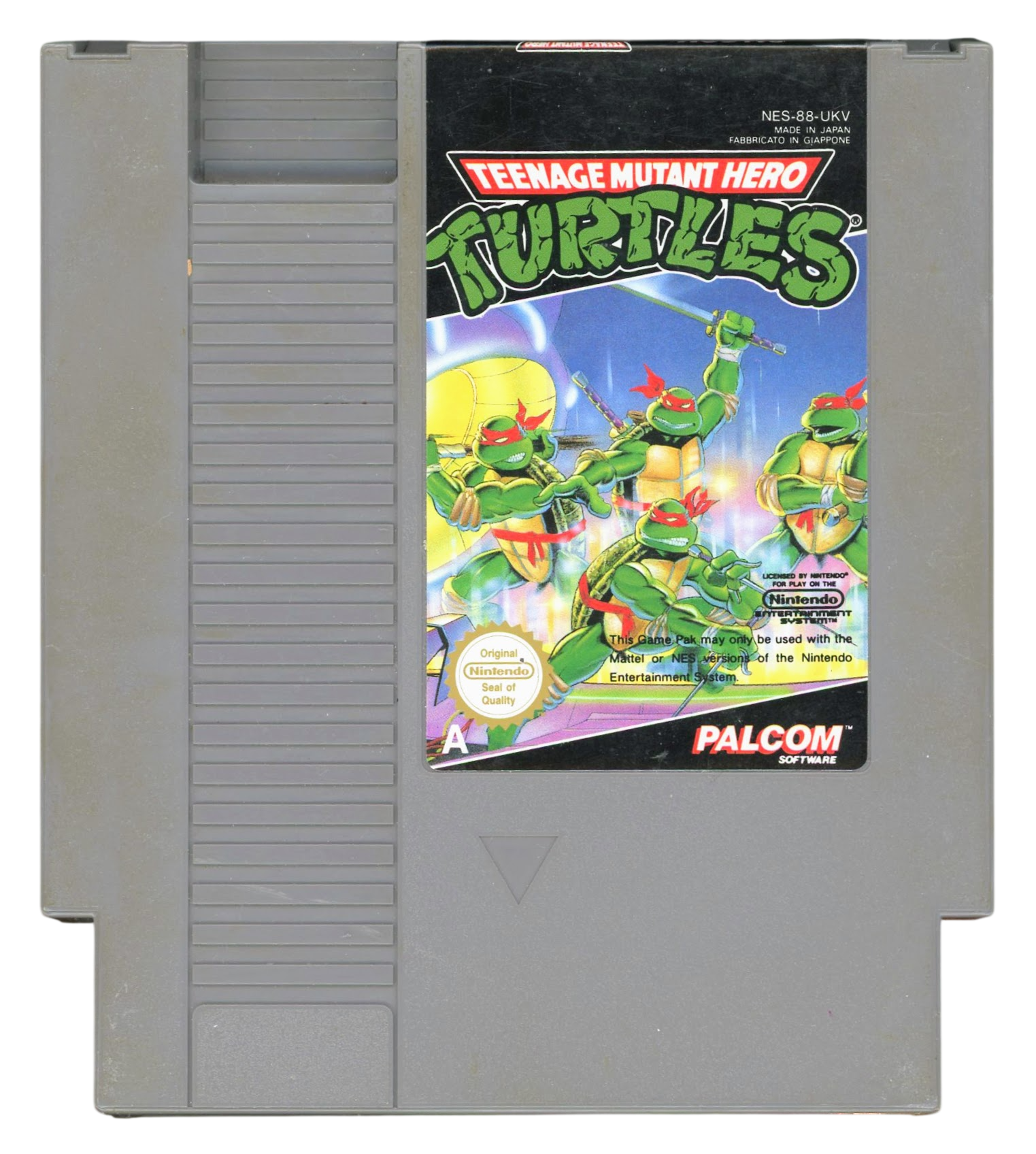 Teenage mutant hero turtles (UKV) - Nintendo entertainment system / NES spill