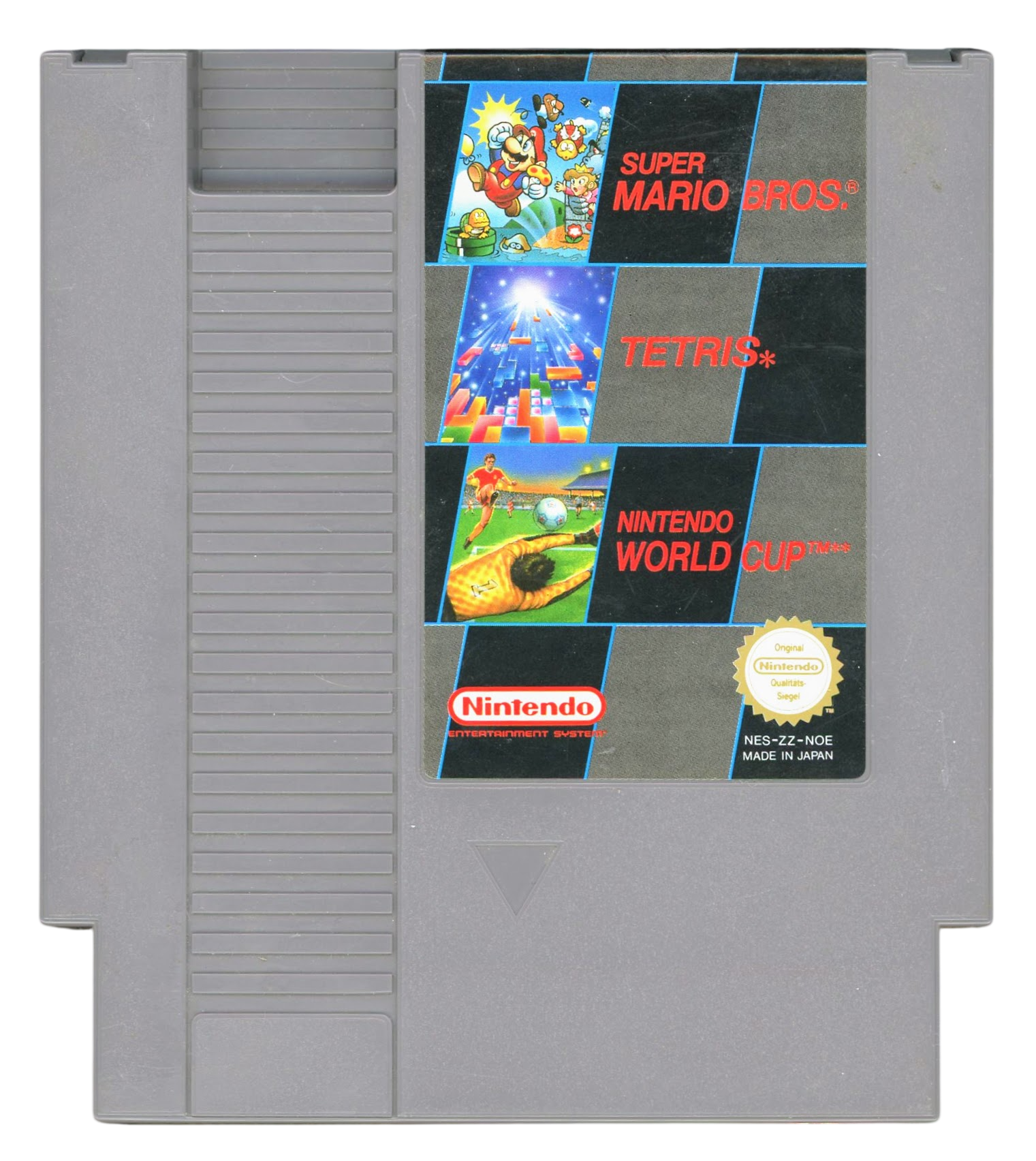 Super mario bros. / Tetris / Nintendo world cup (NOE) - NES spill