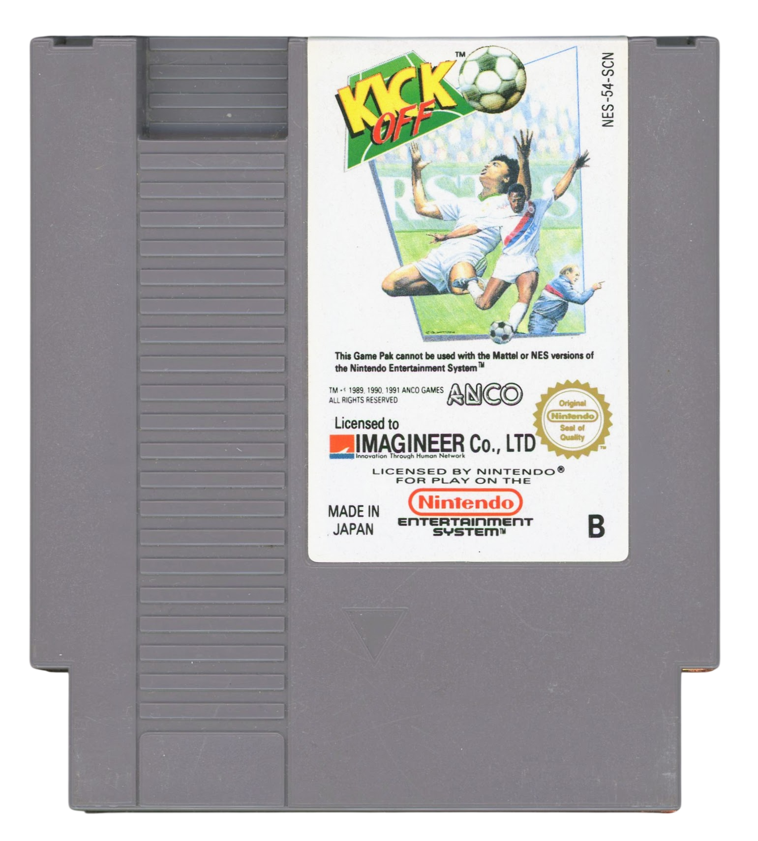 Kick off (SCN) - Nintendo entertainment system / NES spill