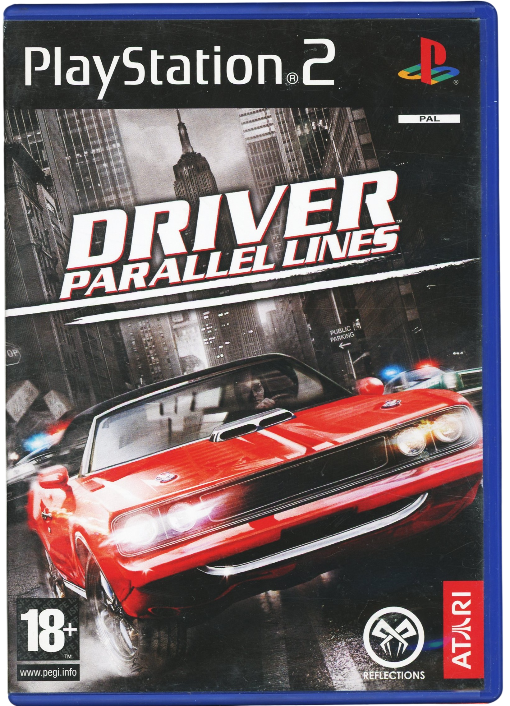 Driver - Parallel Lines - Playstation 2 spill (PS2)