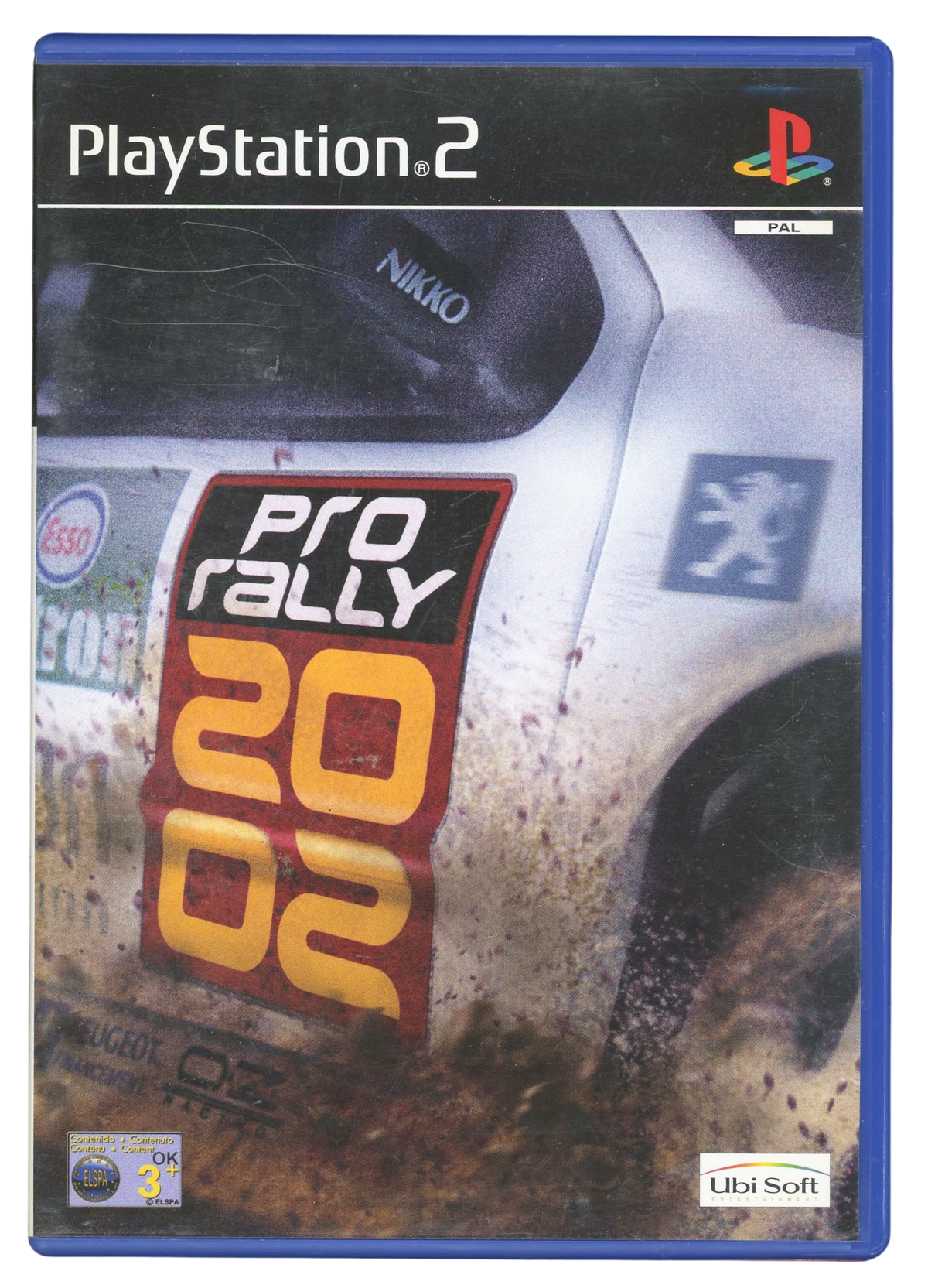 Pro rally 2002 - Playstation 2 spill (PS2)