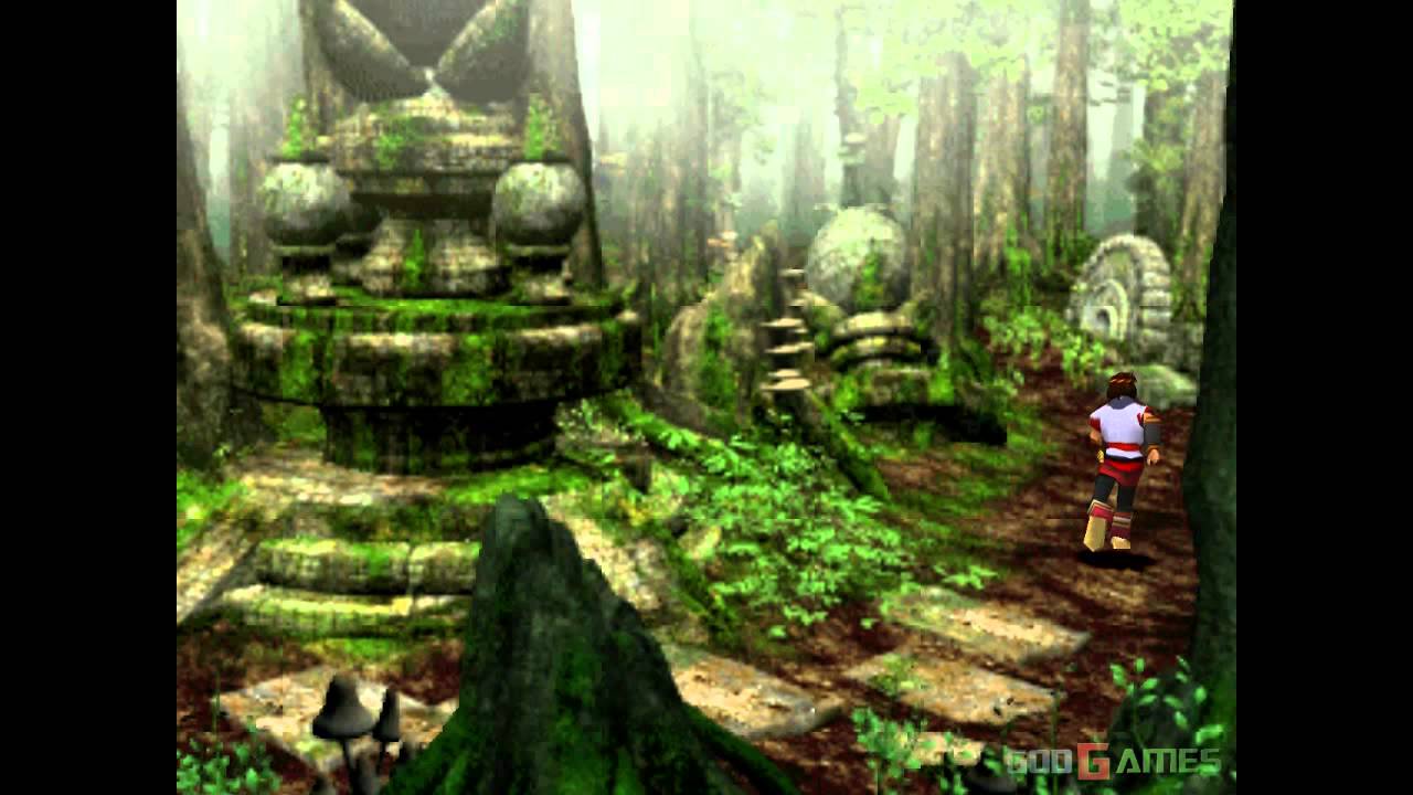 Gameplay-bilde fra Jade Cacoon Story Of The Camamayu Brukt Playstation 1 Spill Ps1