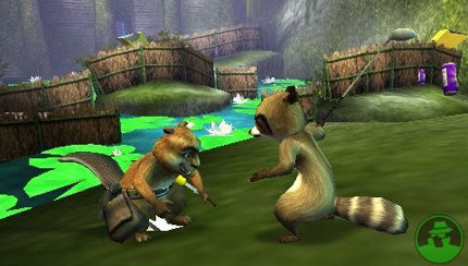 Gameplay-bilde fra Over the hedge: Hammy goes nuts - Nintendo DS spill