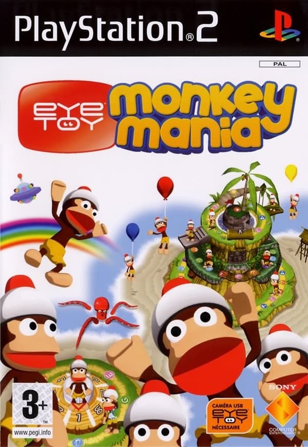 EyeToy: Monkey Mania - Playstation 2 spill (PS2)