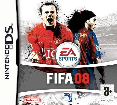 Bilde av coveret til Fifa 08 - Nintendo DS spill