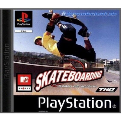 MTV Sports: Skateboarding Featuring Andy Macdonald - Playstation 1 spill (PS1)