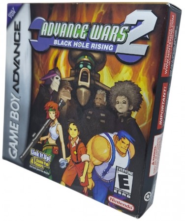 Advance wars 2: Black hole rising (komplett i eske - CIB) (brukt) - Nintendo gameboy advance spill (GBA)