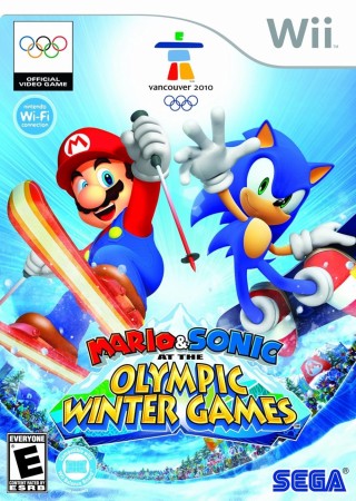 Mario & Sonic at the winter olympics (brukt) - Nintendo Wii spill