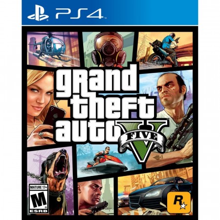 Grand Theft Auto 5 (GTA5) (brukt) - Playstation 4 spill (PS4)