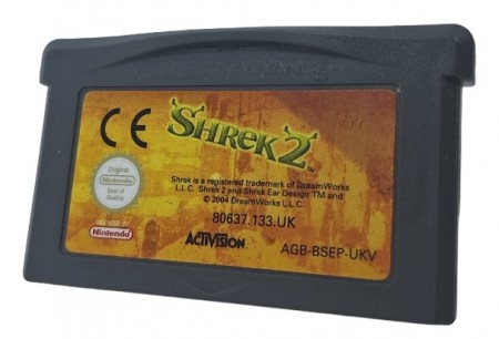 Shrek 2 (brukt) - Nintendo Game boy advance spill (GBA)