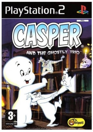 Casper and the ghostly trio (brukt) - Playstation 2 spill (ps2)