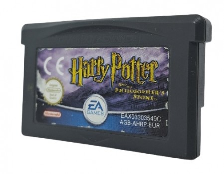 Harry potter: And the philosopher's / Sorcerer's stone (brukt) (kun kassett) - Nintendo gameboy advance spill (GBA)