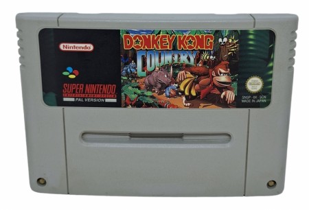 Donkey kong country (brukt) til Nintendo Super entertainment system (snes) (SCN)