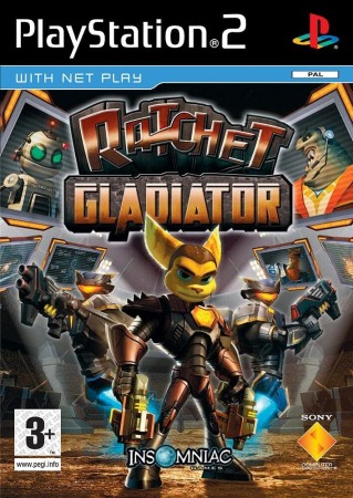 Ratchet and clank: Gladiator/Deadlock(brukt) - Playstation 2 spill (PS2)